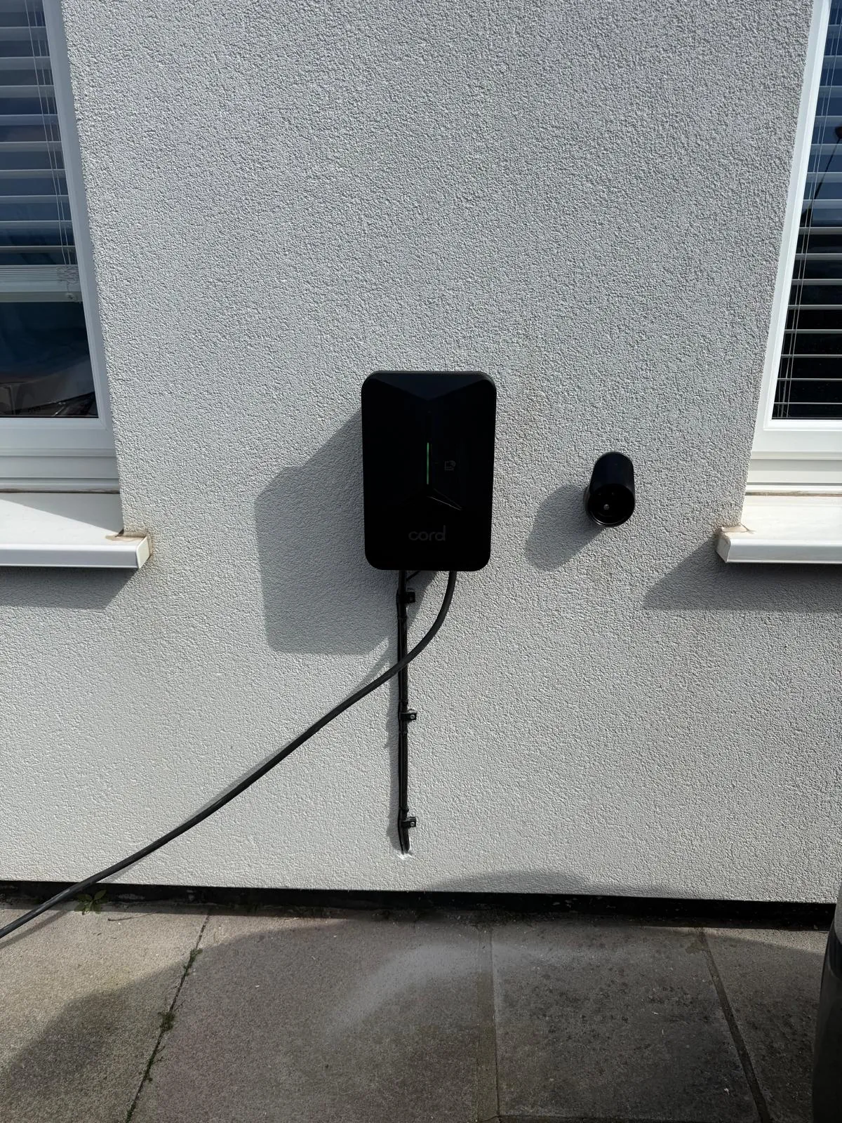 Electric vehicle charge point installation