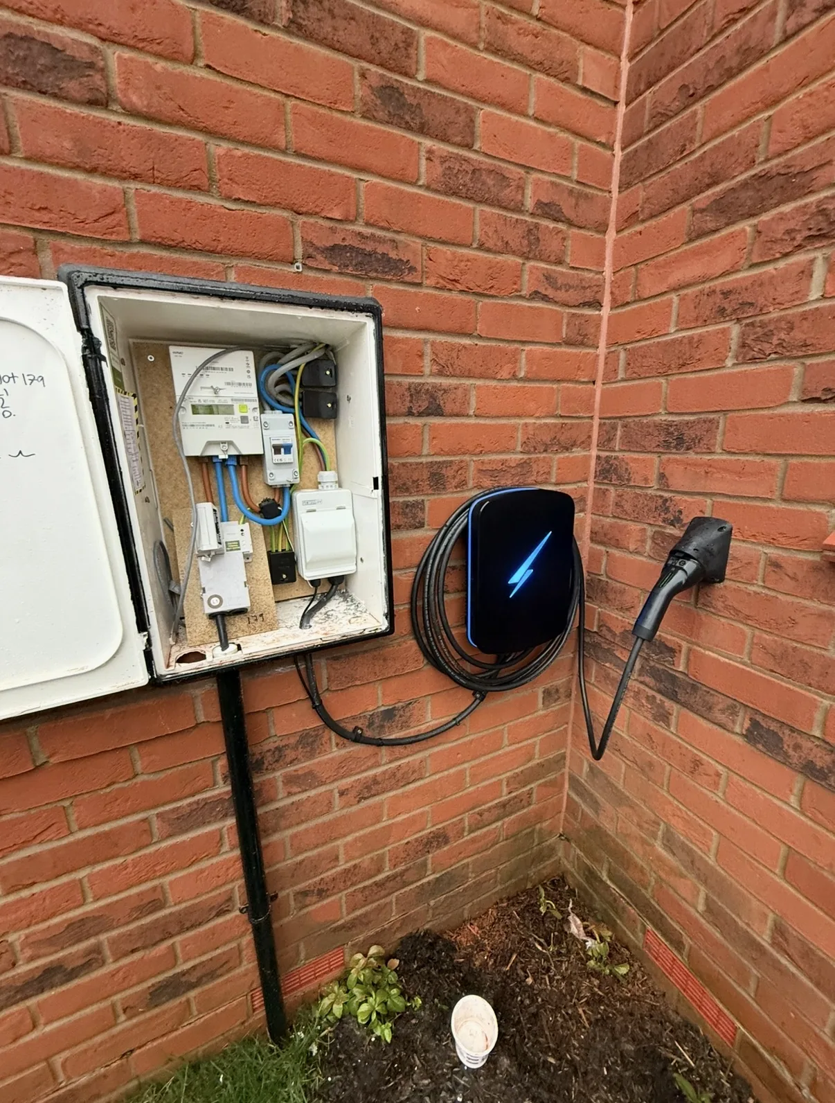 Electric vehicle charger and dedicated board